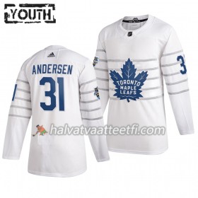 Lasten NHL Toronto Maple Leafs Pelipaita Frederik Andersen 31 Valkoinen 2020 NHL All-Star Adidas Authentic 